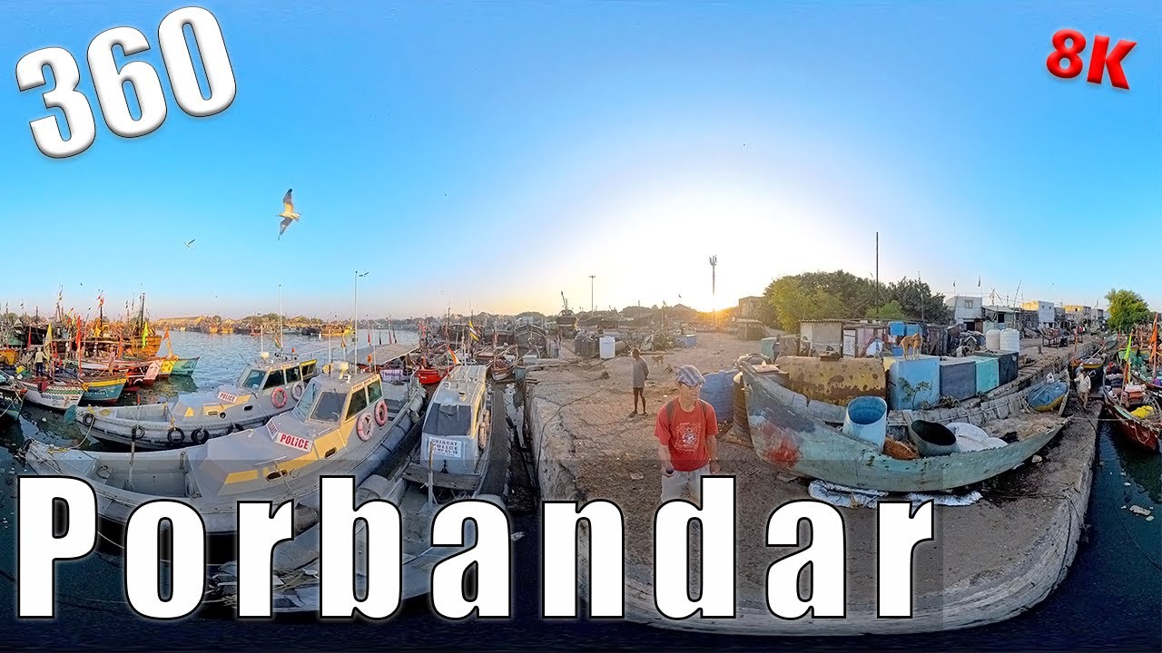 360VR Porbandar,India-seaside town