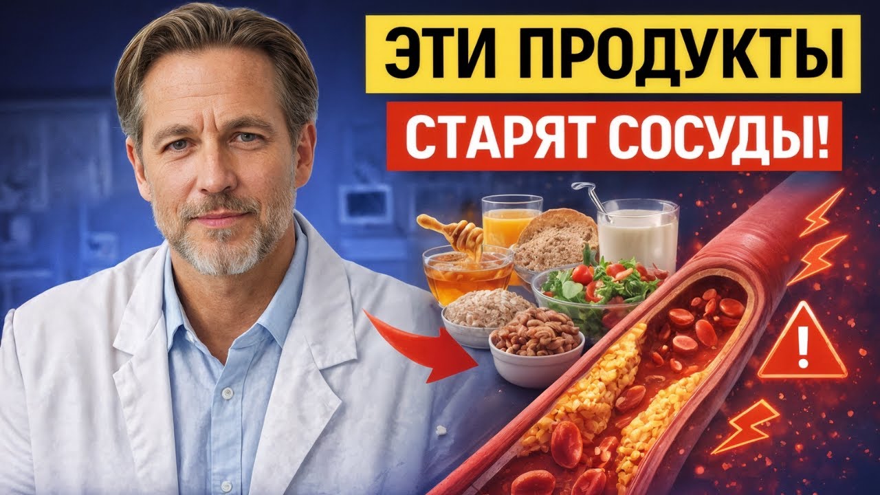 7 Продуктов, Которые После 60 Ускоряют Старение Сосудов (Их Считают Полезными)