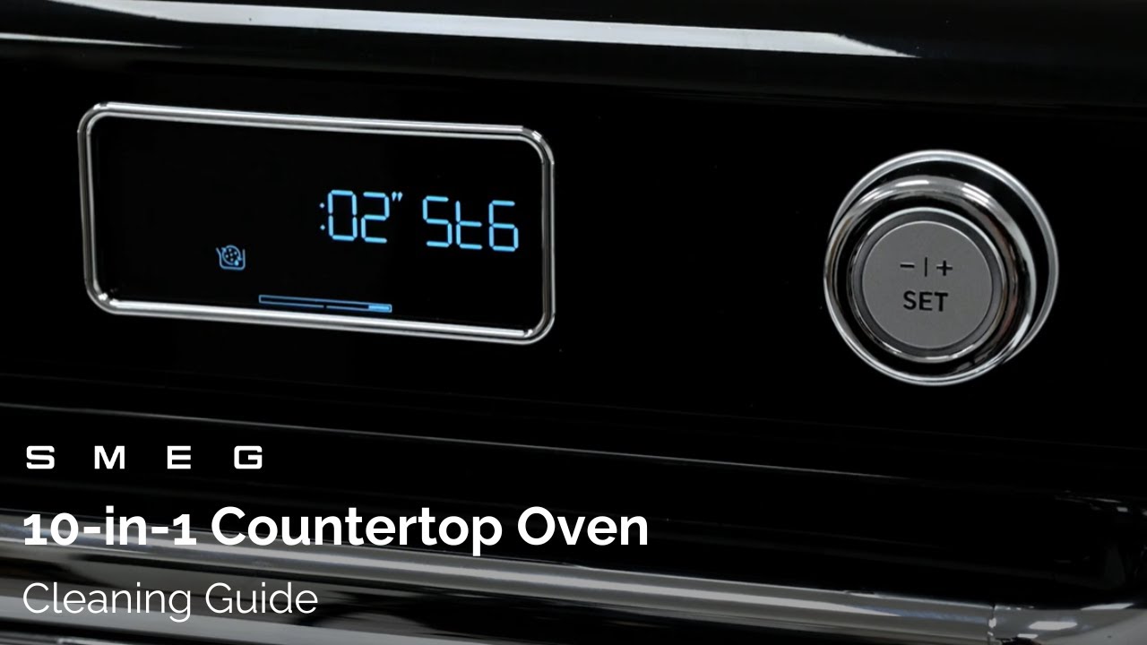 How to Clean and Maintain Your 10-in-1 Countertop Oven | Smeg COF01