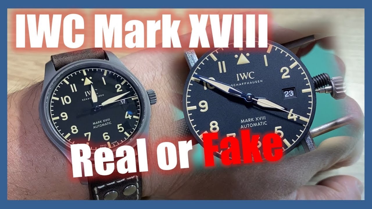 Fake IWC Mark XVIII Heritage review