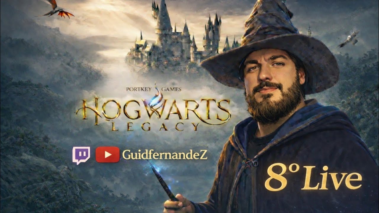 Hogwarts legacy 8° Live #jogos #harrypotter #jogops4 #hogwartslegacy #games #gameplay 