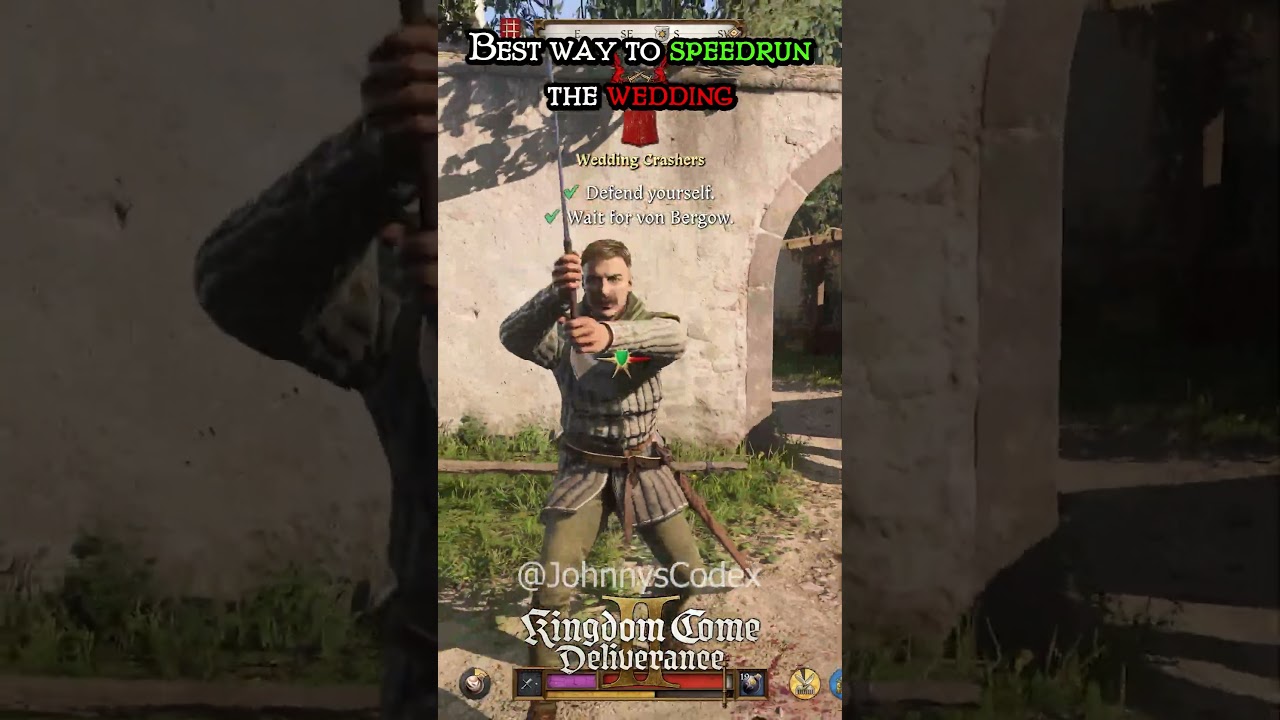 В KCD2 свадьбу можно пропустить.