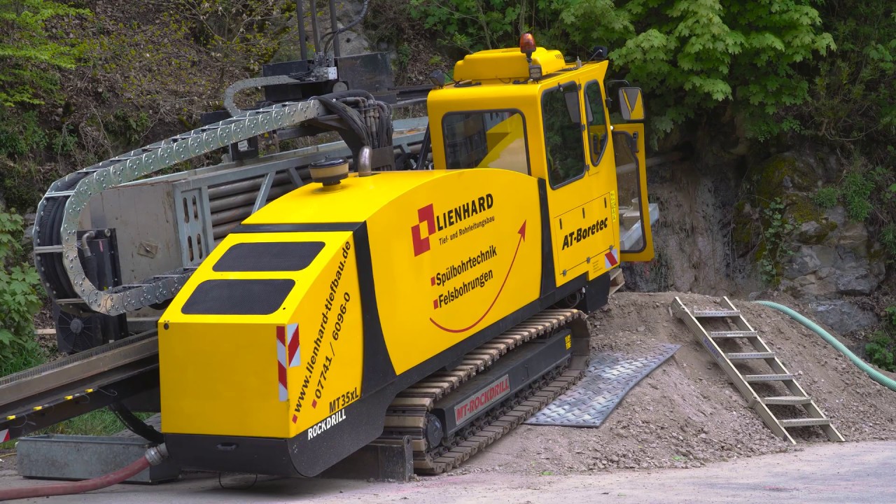 Lienhard GmbH & Co.KG - Felsbohrung durch Granit im Südschwarzwald, Landkreis Waldshut