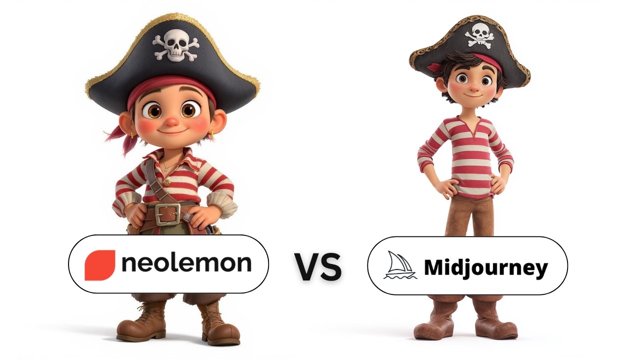AI Character Consistency Test 2026: Neolemon vs Midjourney (Same Prompts)