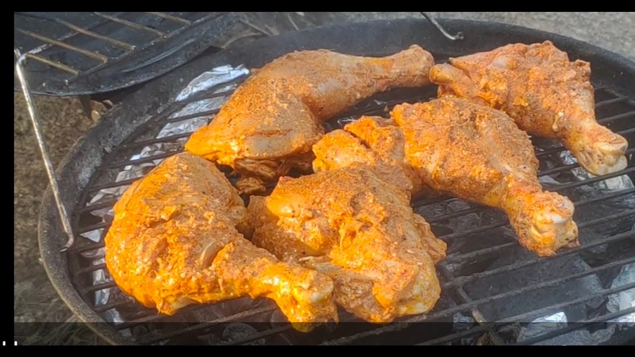 Barbeque chicken recipe | 4 kg chicken barbeque  | BBQ easy method | grill chicken #food