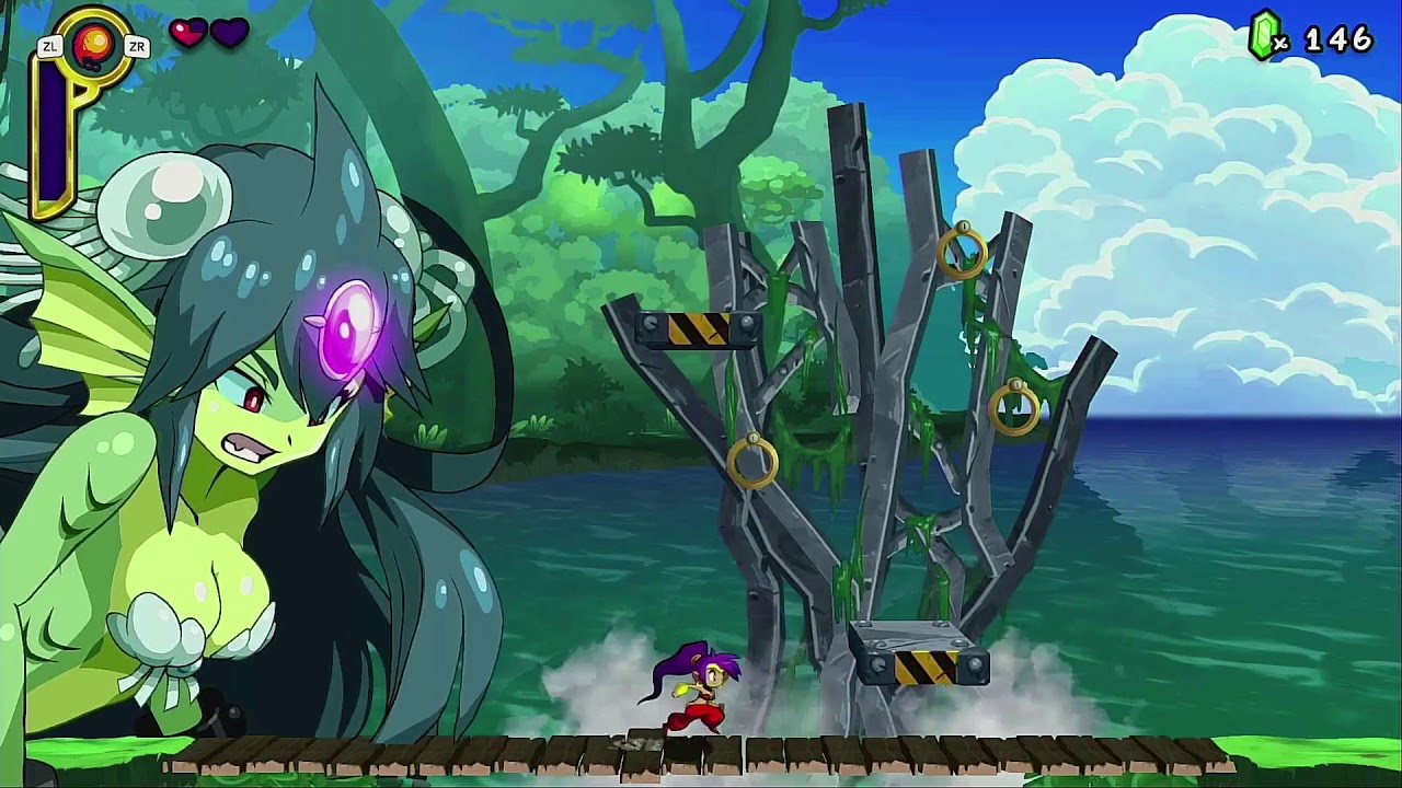 Shantae Half Genie Hero walkthrough Part 6 Giga Mermaid Boss Battle