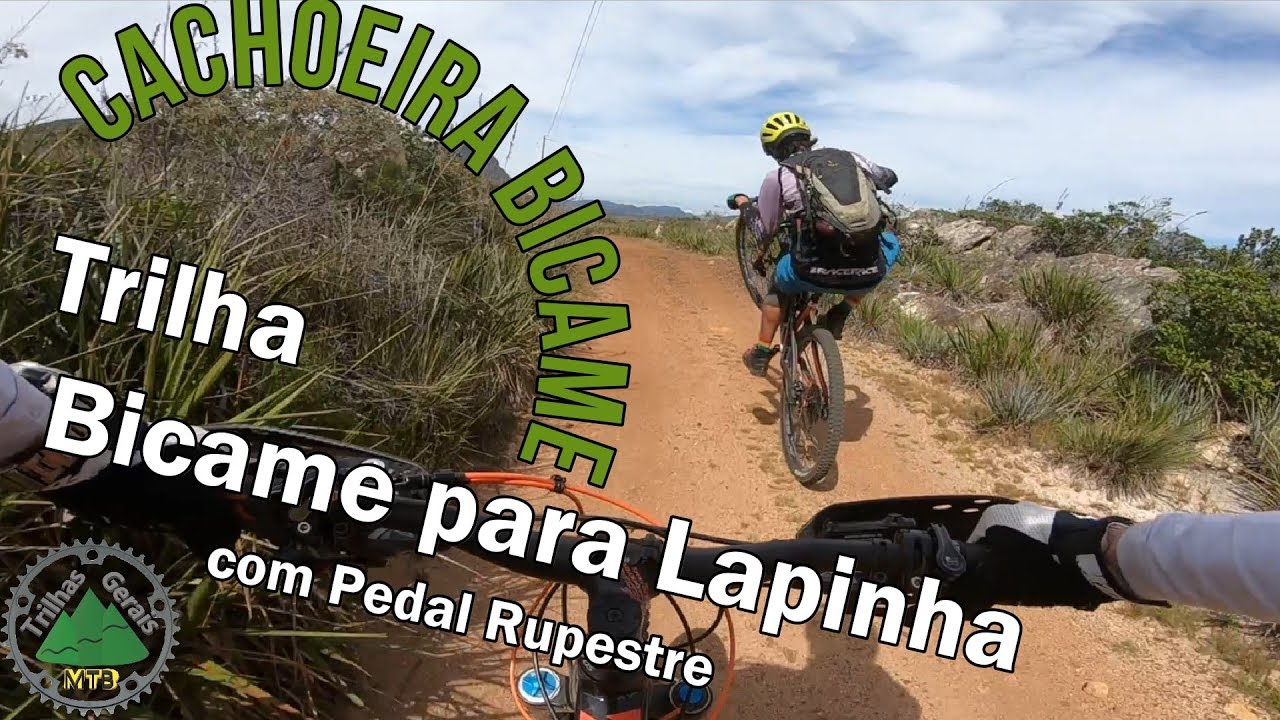 Trilha Cachoeira Bicame para Lapinha da Serra com Pedal Rupestre. Santana do Riacho MG