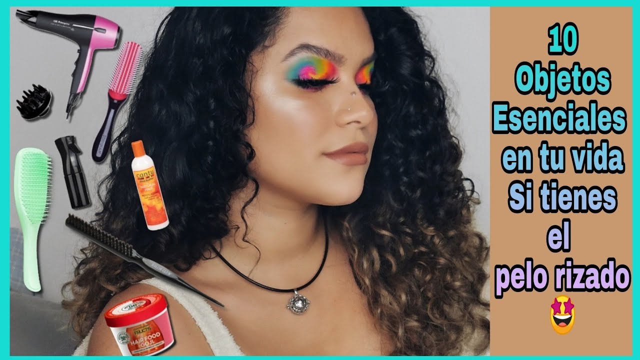 10 HERRAMIENTAS ESENCIALES que NECESITAS en tu vida si tienes el PELO RIZADO😱 2021| Isabella Dederle