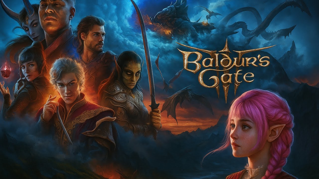 🎲 Baldur’s Gate 3 + INICIANTE  💗#7    (ASMR Roleplay )