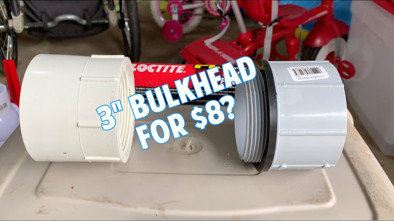 Cheap & Effective DIY Bulkhead Fittings for Your Pond