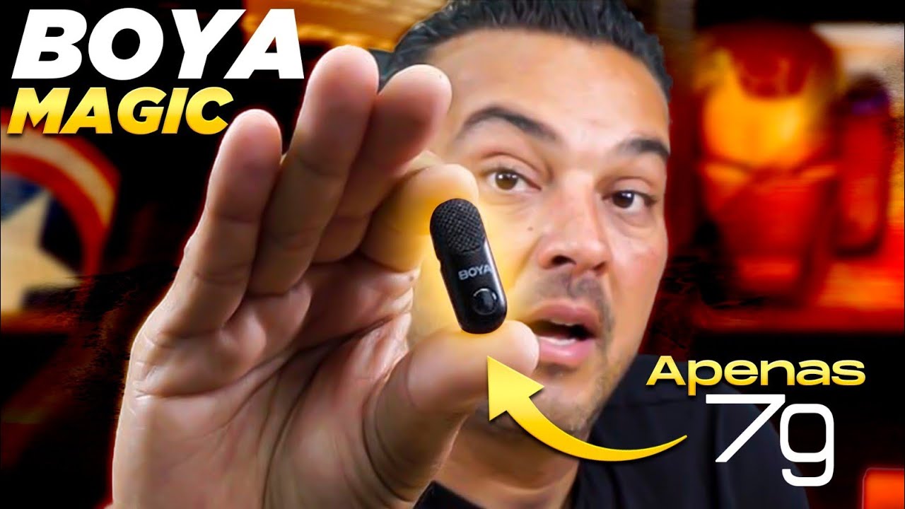 O MENOR E MAIS VERS&Aacute;TIL MICROFONE COM I.A. QUE J&Aacute; VI NA VIDA! E TEM UMA QUALIDADE ABSURDA!