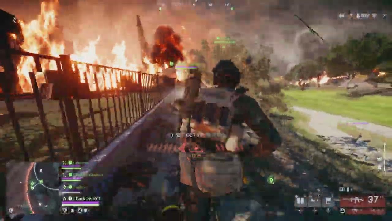 Así se ve el battleroyal de battlefiel 6 Redsec en Ps5pro / 4k 120 fps