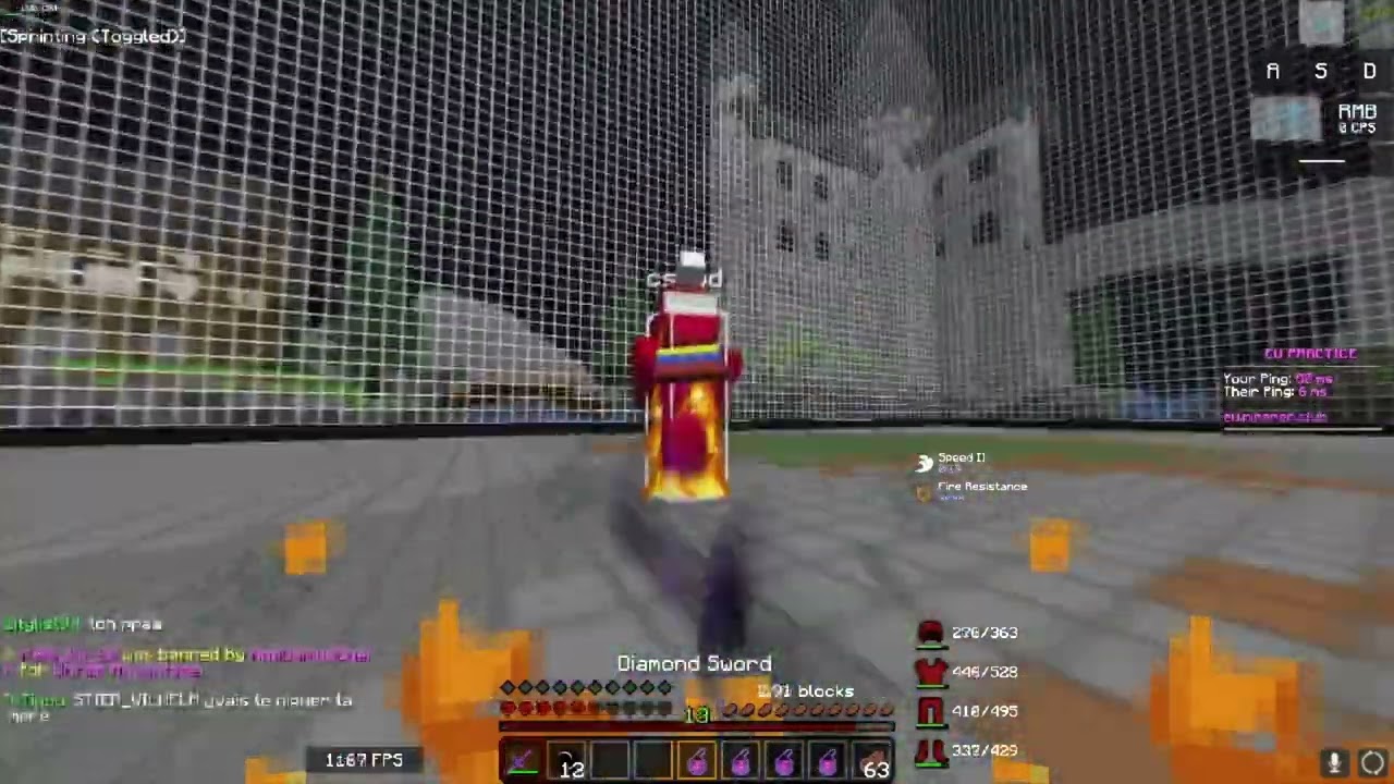 8ms vs 50ms
