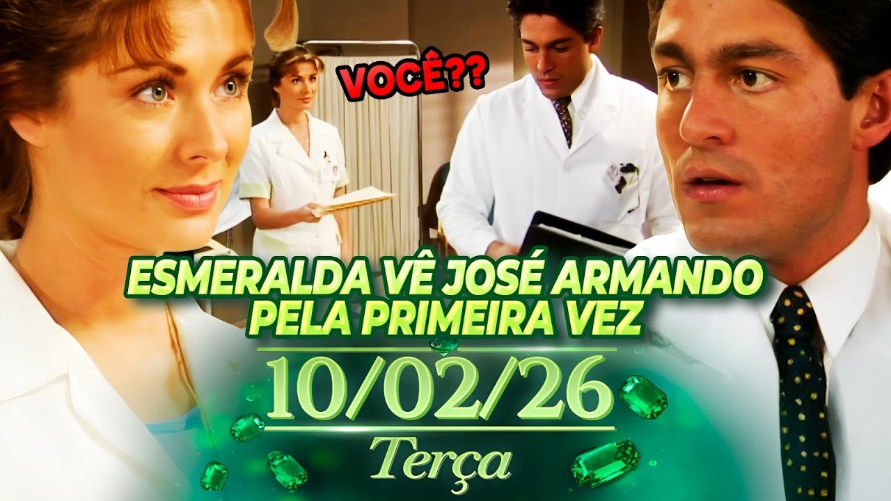 Esmeralda - (10/02/2026) Capítulo 66 l Terça-Feira, SBT, Ao Vivo. Novelas da Tarde.