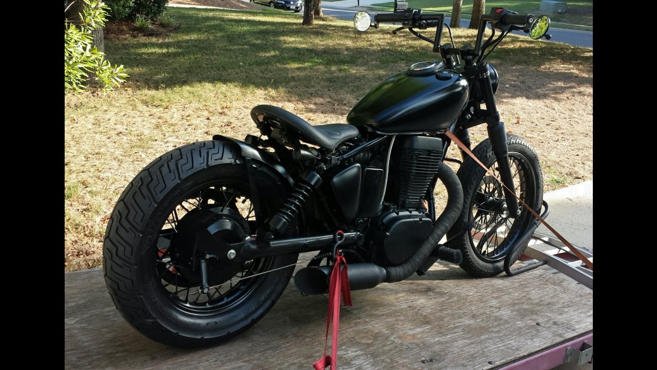 BOBBER BUILD Suzuki S40 Part 2