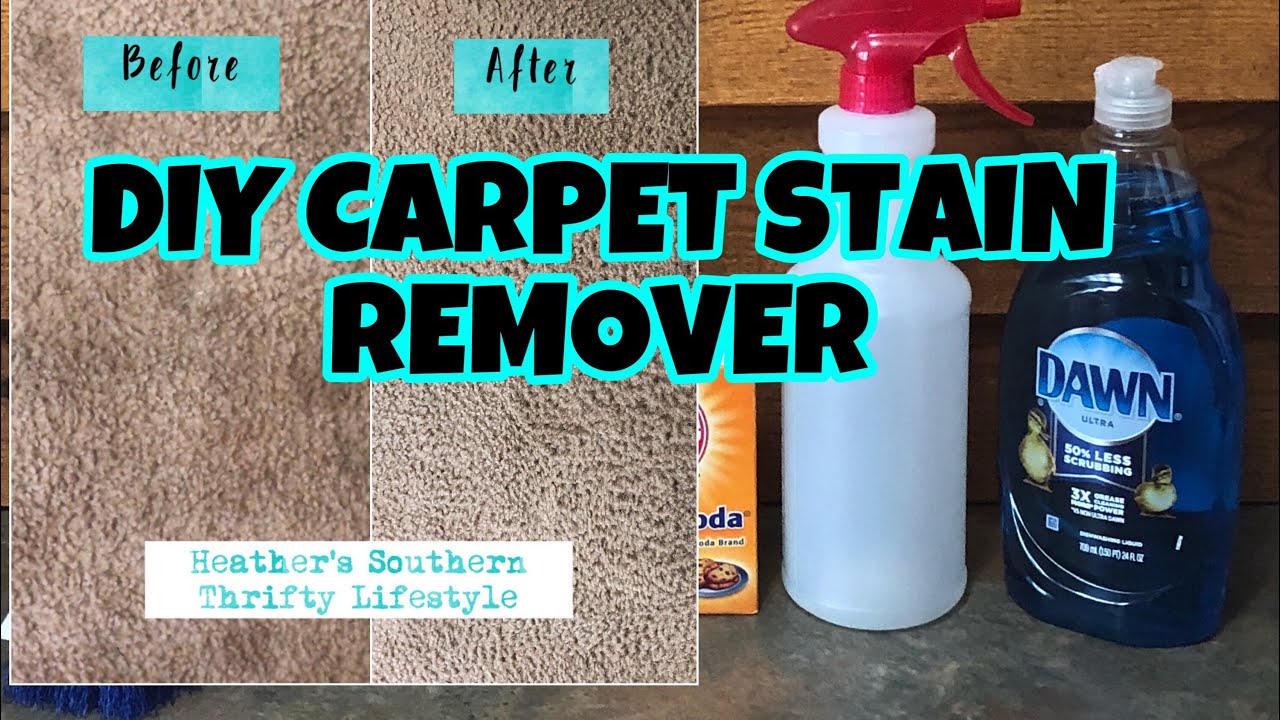 Carpet Cleaner & Stain Remover That Works | Dawn & Peroxide Stain Remover