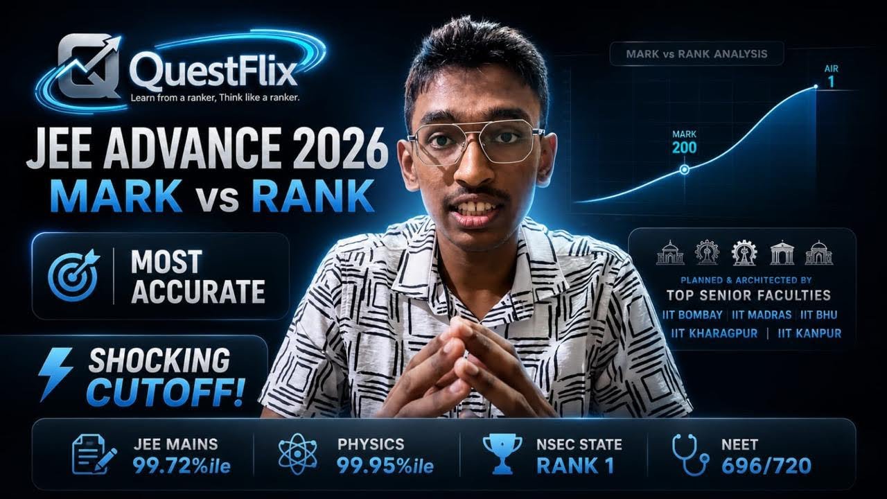 JEE Advanced 2026 Marks vs Rank Analysis by Top Mentors | Reality Exposed
