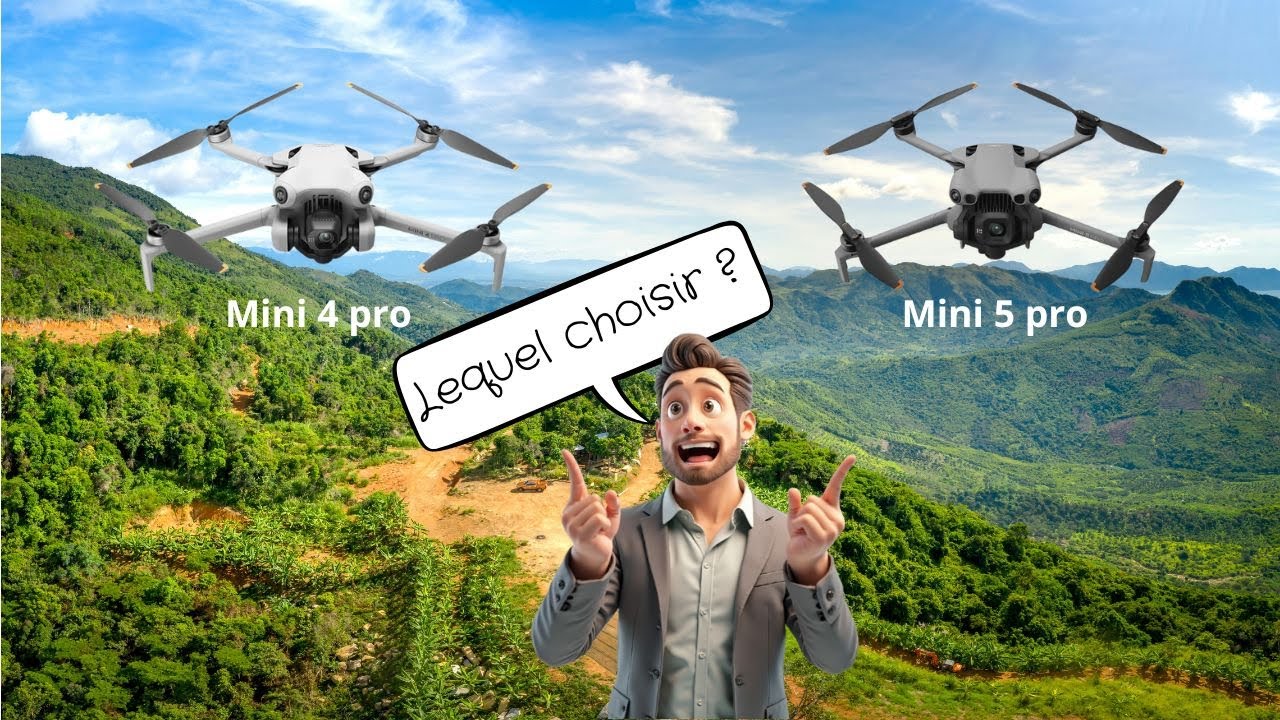DJI Mini 4 Pro vs Mini 5 Pro : faut‑il passer au nouveau modèle ?