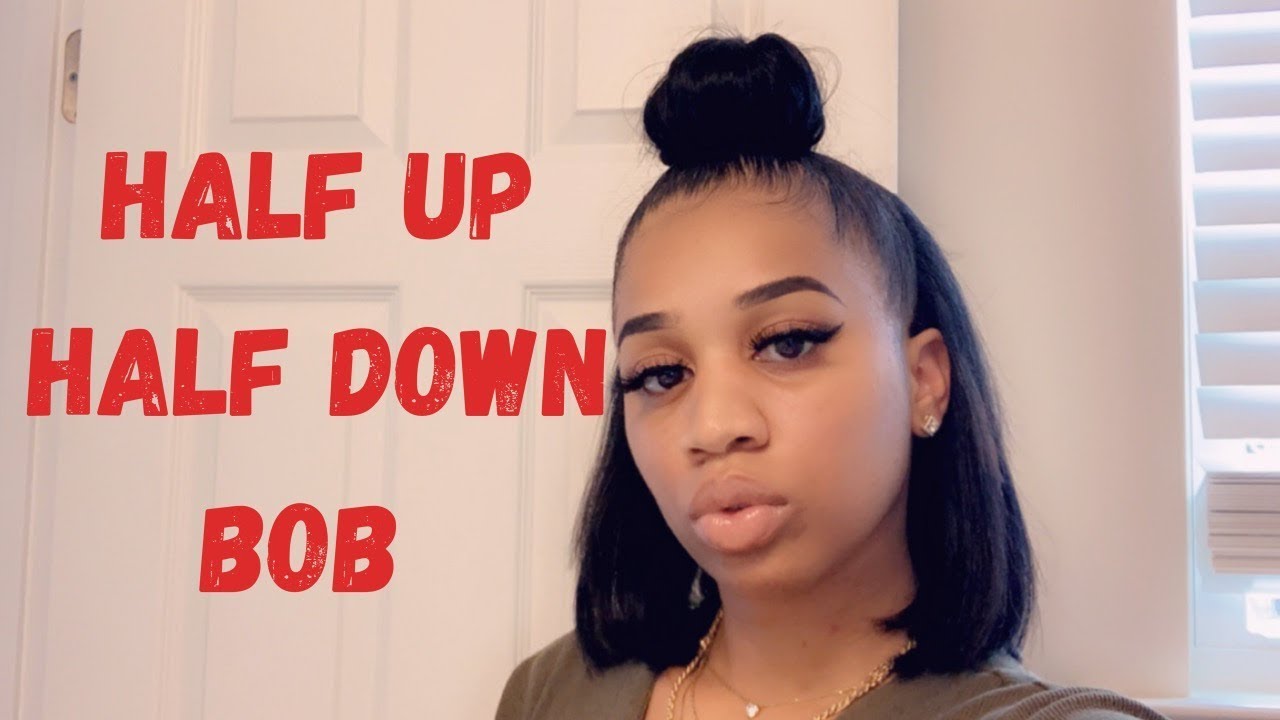 Half up Half Down Quickweave Bob🔥🔥