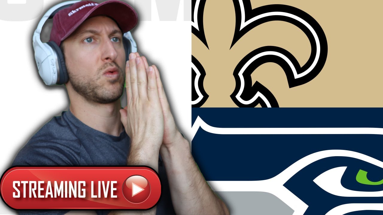 SAINTS VS. SEAHAWKS | WATCH PARTY | James Skrmetta