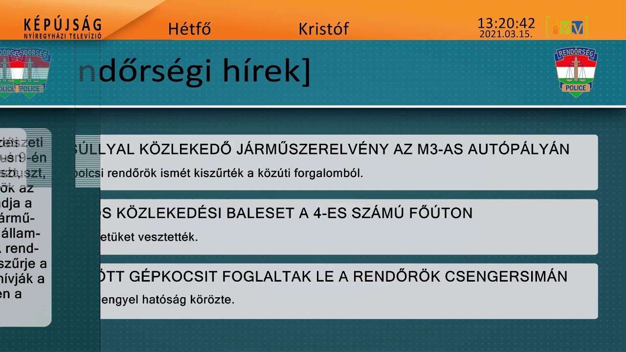 NYTV Live &eacute;lő k&ouml;zvet&iacute;t&eacute;se