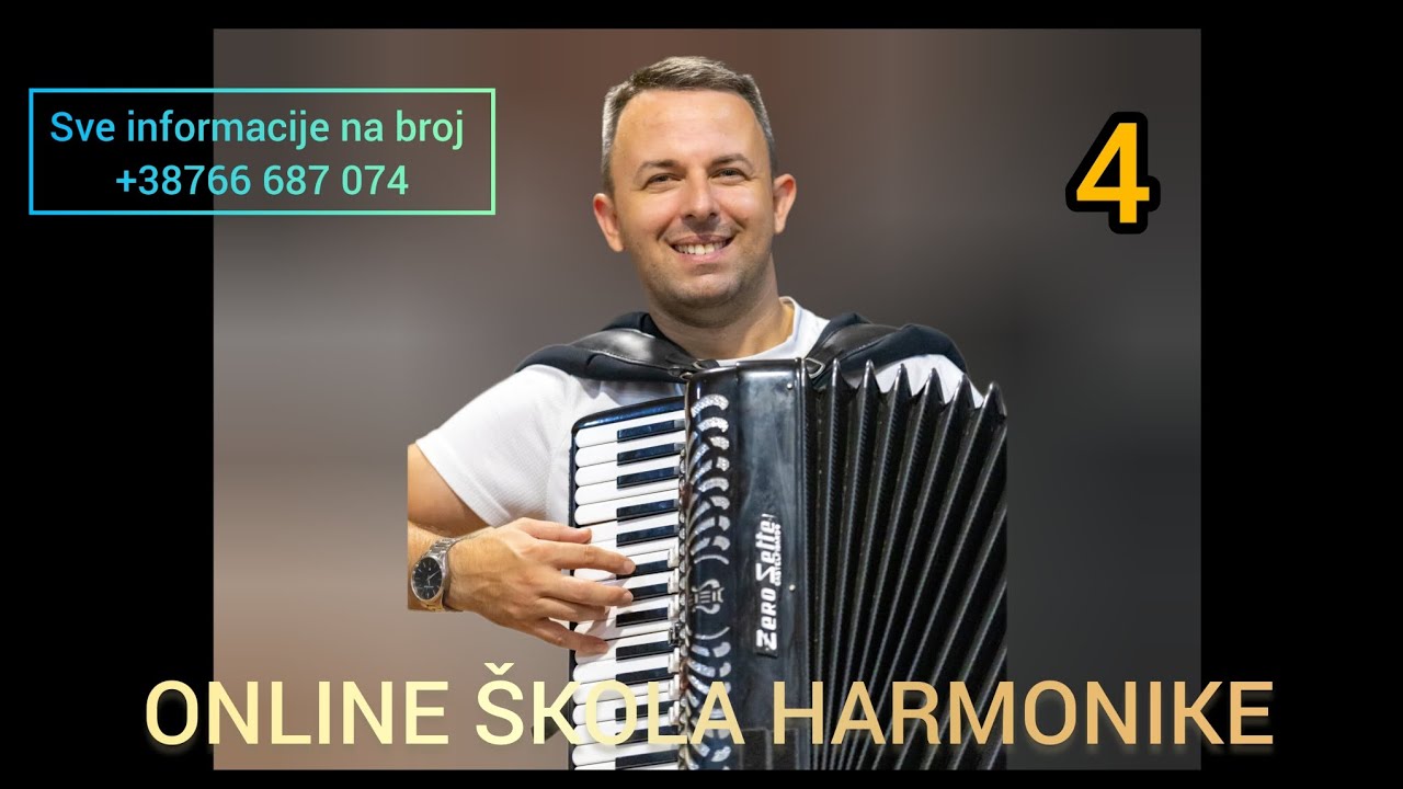 Online škola Harmonike -  Lekcija 4