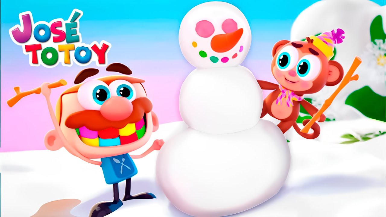 Desenho Infantil Totoy | Jos&eacute; Totoy e a Historinha do Boneco de Neve!!! Em portugu&ecirc;s