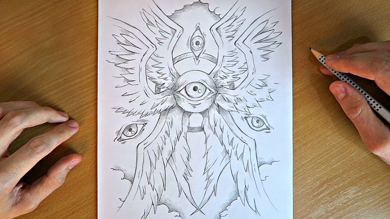 How to Draw a Biblically Accurate Angel | Epic Drawing Tutorial | Step by Step 👁️✍️