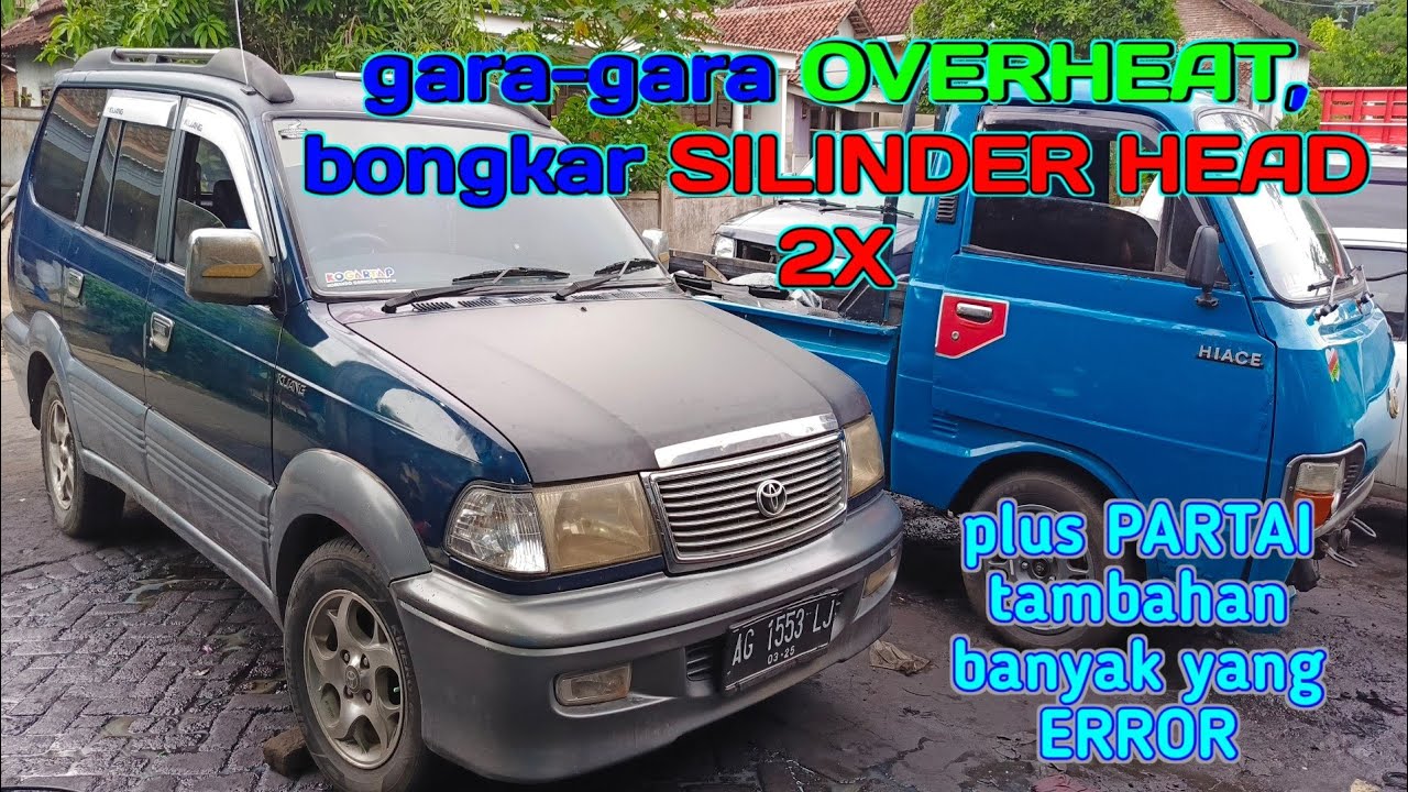 KIJANG DIESEL over heat,pernah servis belum sembuh