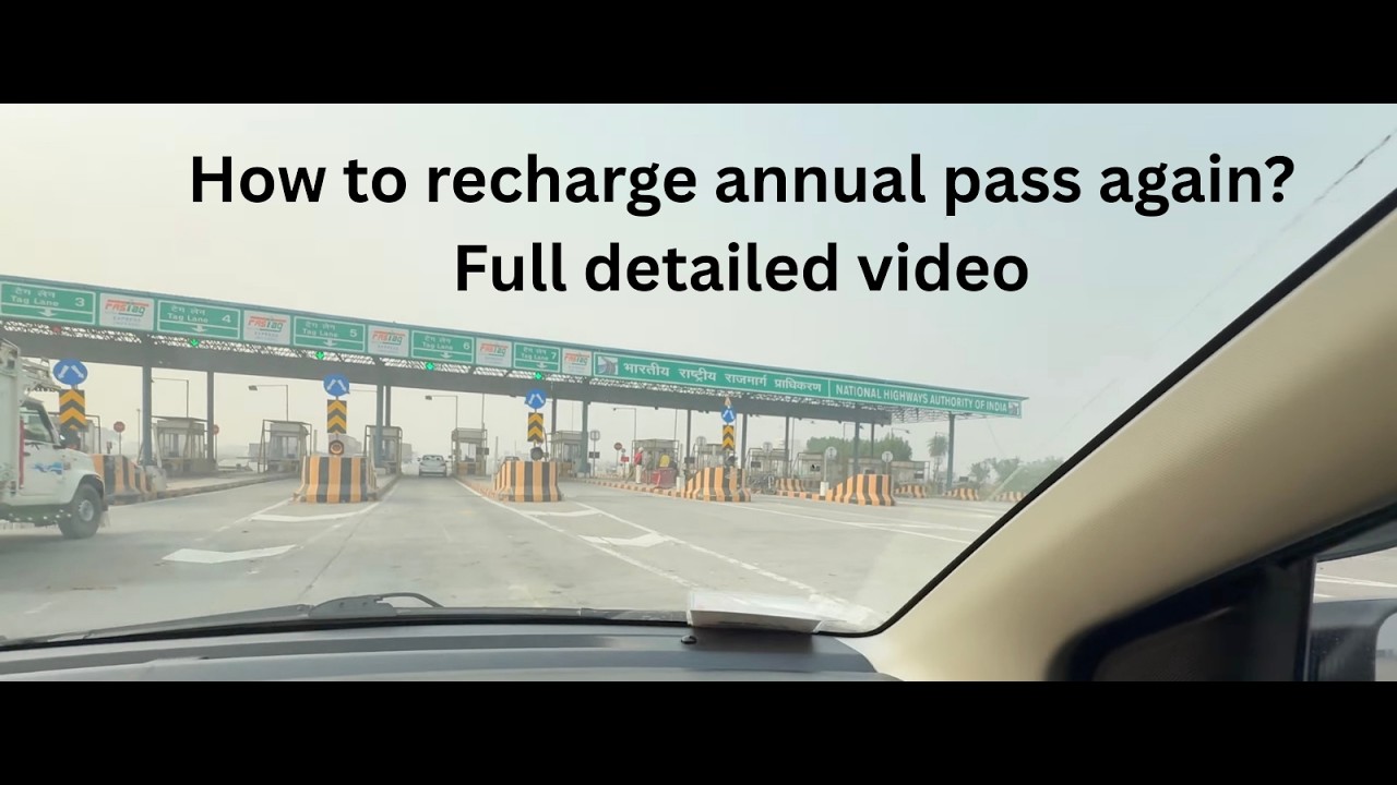 How to recharges Annual pass Again?  Watch full informative video about Annual Pass recharge Again||