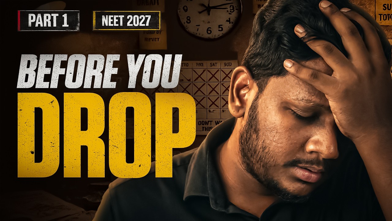 The Brutal Truth About a NEET Drop Year (That No One Warns You About)