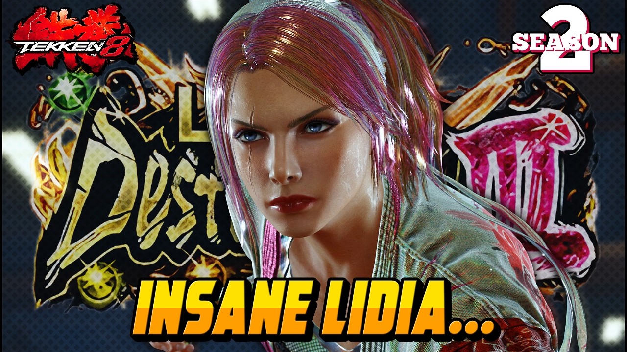 Tekken 8 – PIEOFSTEVE Turns Lidia Into a Monster! High-Level Gameplay