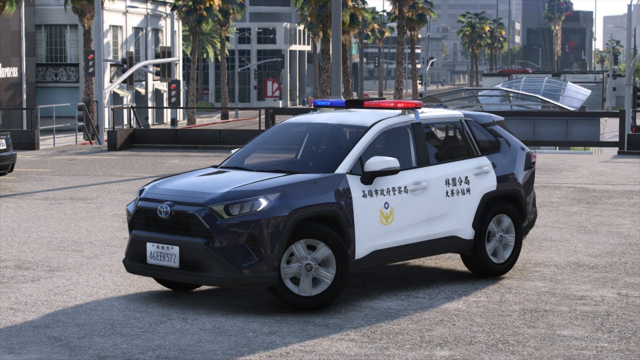 GTA5 俠盜列車手  警察模組 LSPDFR #LSPDFR #GTA5 #警察模組#toyota  #rav4