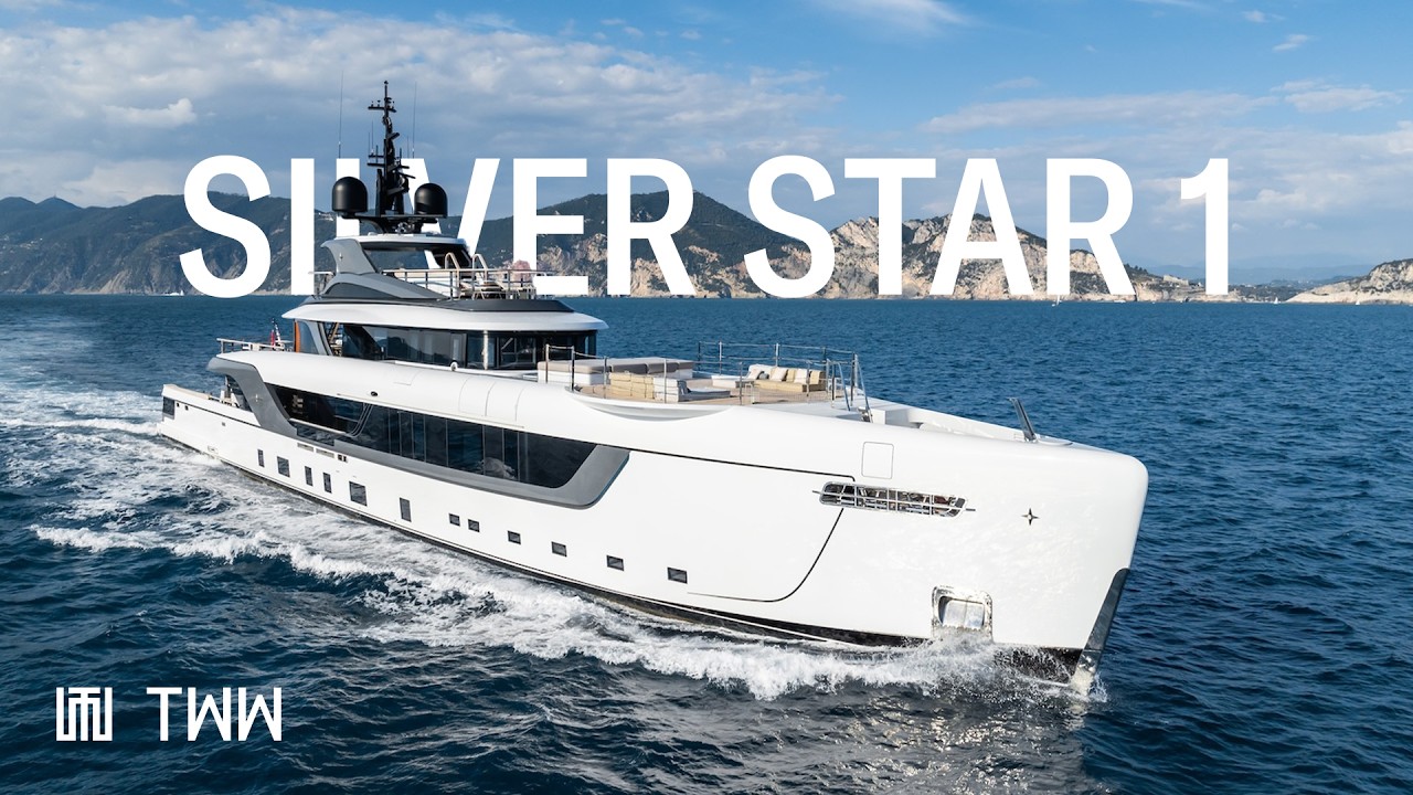SILVER STAR I - Armani Designed Admiral S-Force 55m Yacht for Sale