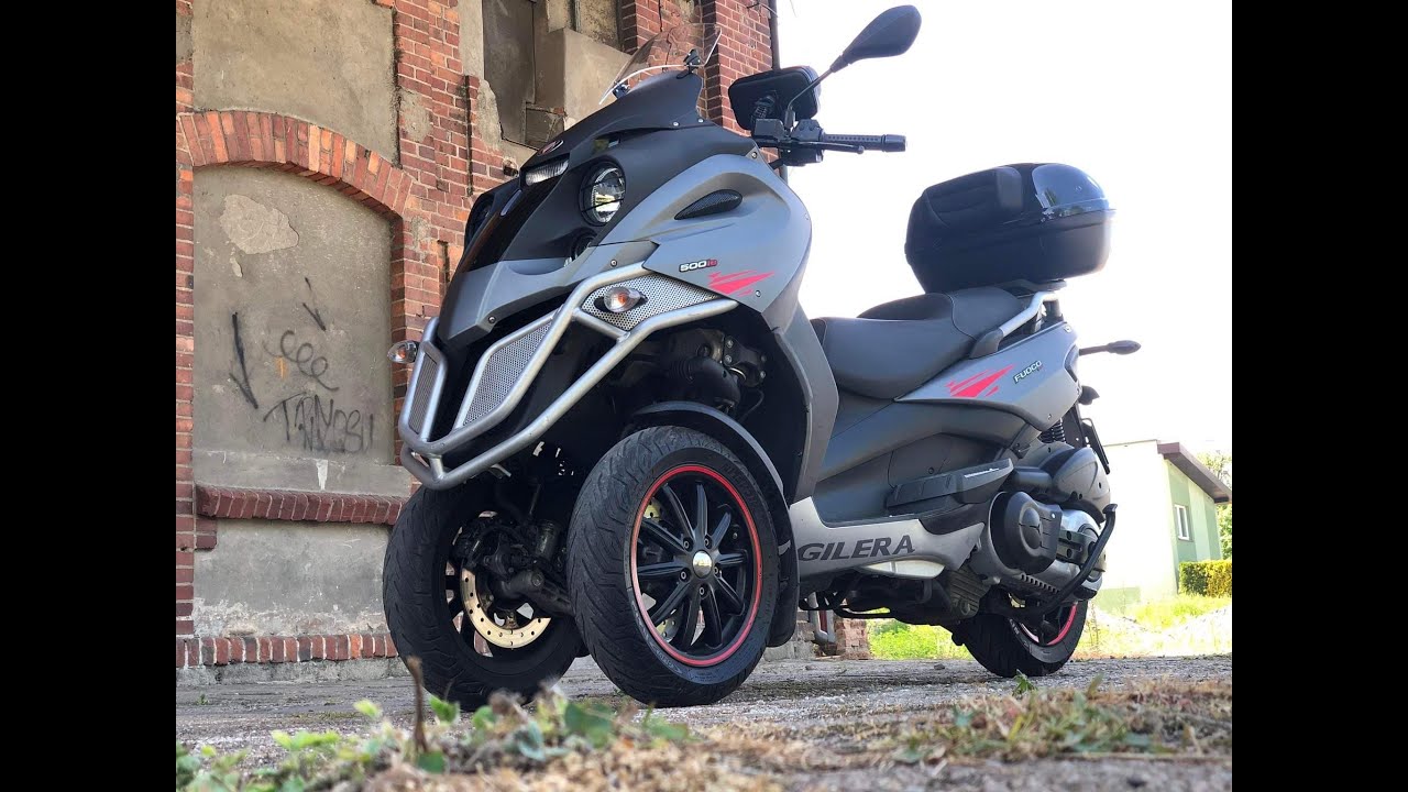 MP3 500 Piaggio , Gilera Fuoco 500 LT, 40,2 KM, 29,5 KW.