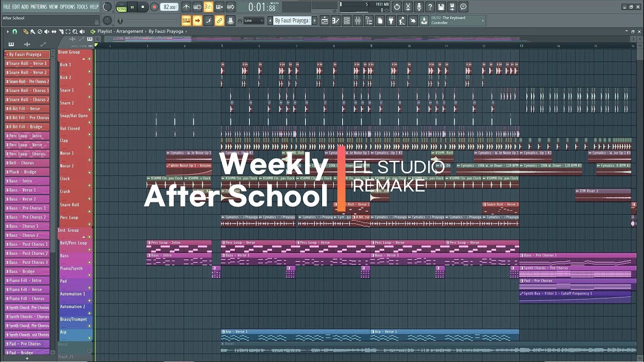 Weeekly (위클리) - After School | Instrumental