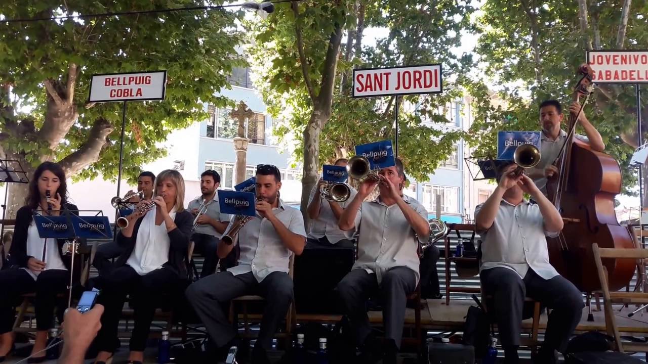 Sardana ISABEL de Florenci Mauné i Marimont - Cobla BELLPUIG COBLA -Aplec de Ripoll 2016