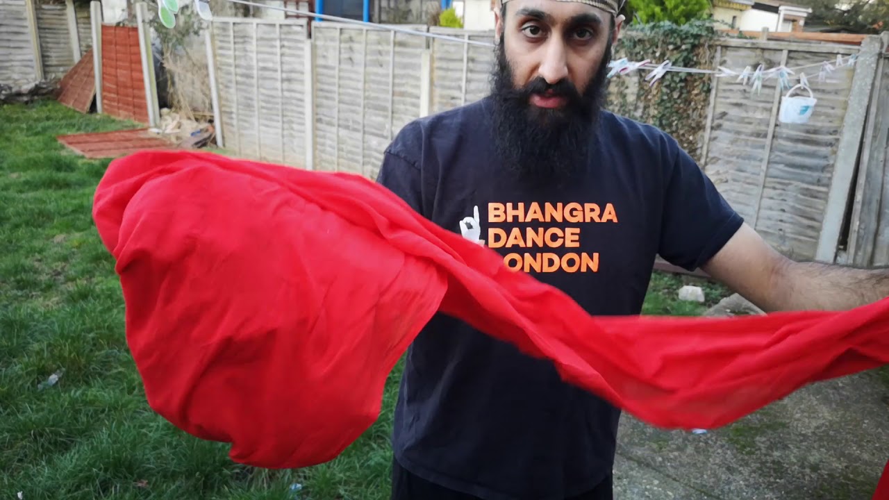 How to Startch a Bhangra 'Turle Wali Pagg' | Bhangra Dance London