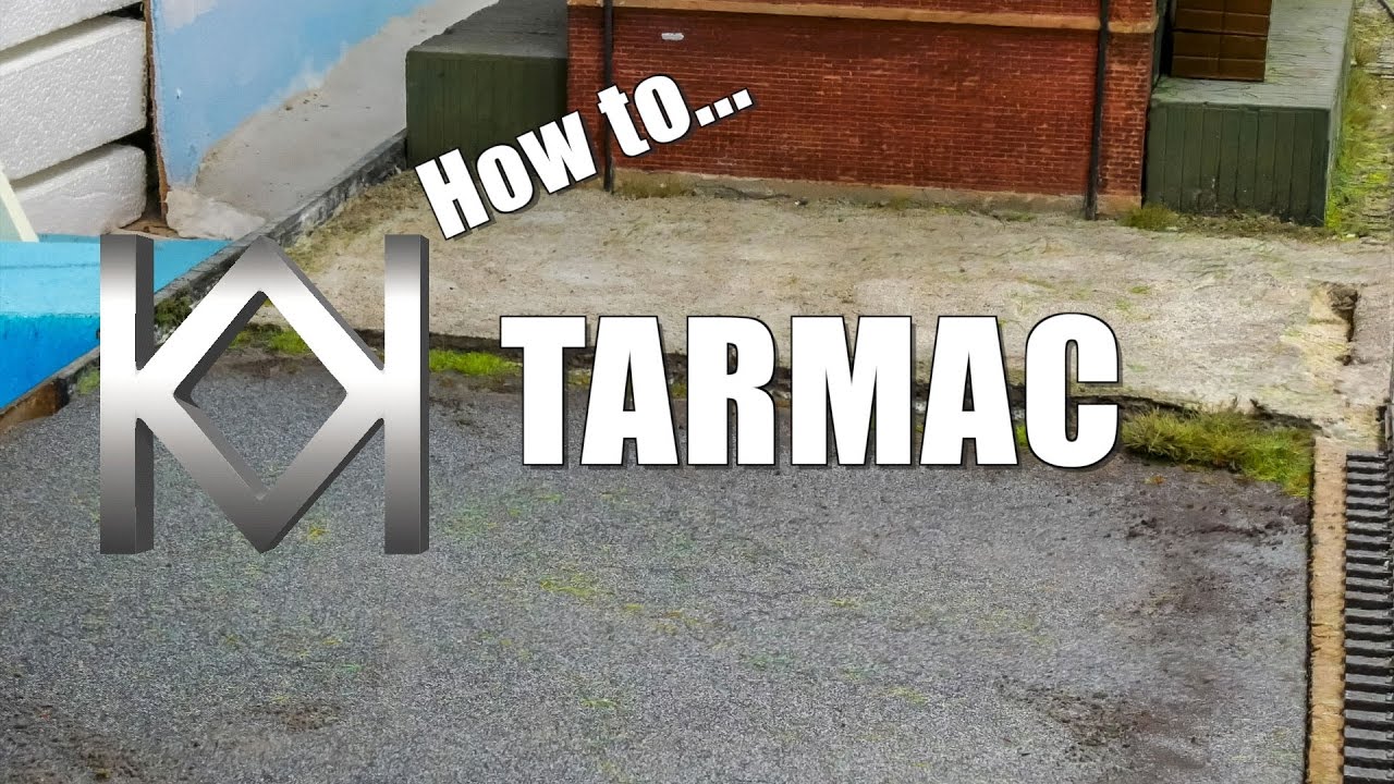 How to Model Tarmac using Metcalfe Tarmac Sheets or Printed Paper