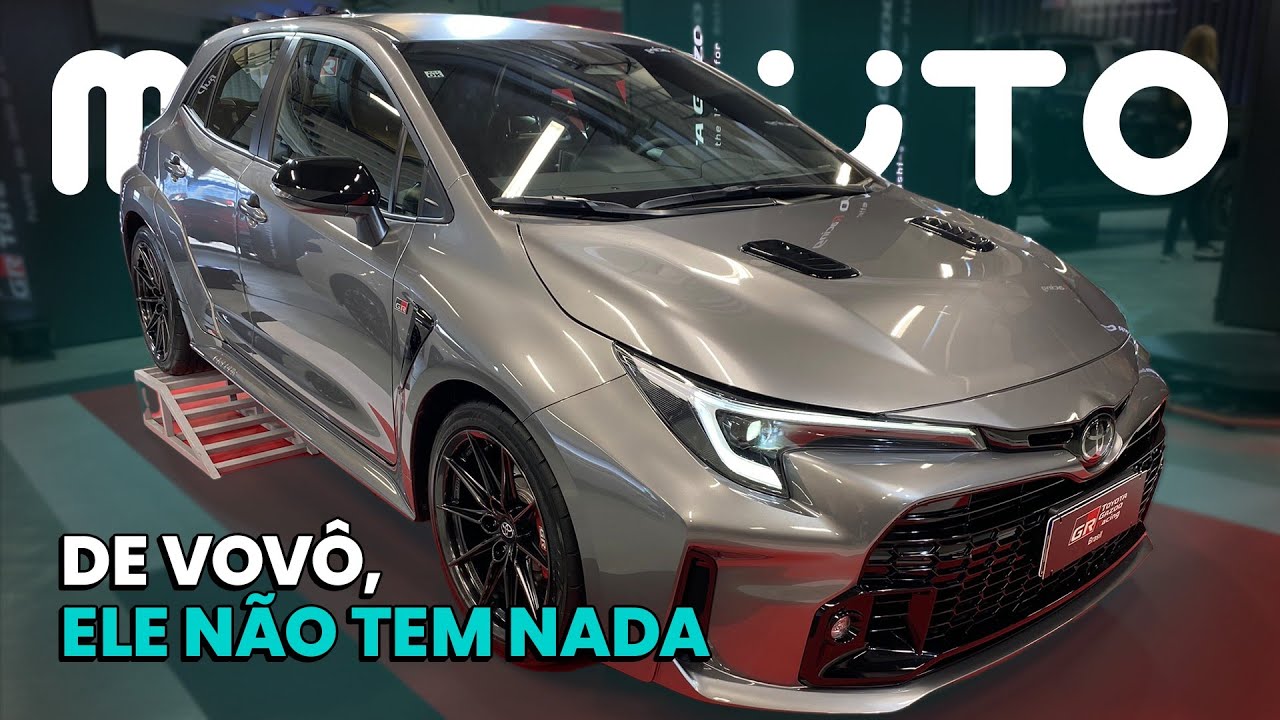 Toyota GR Corolla tem MAIS DE 300 CV e é ESPORTIVO INSANO com motor três-cilindros