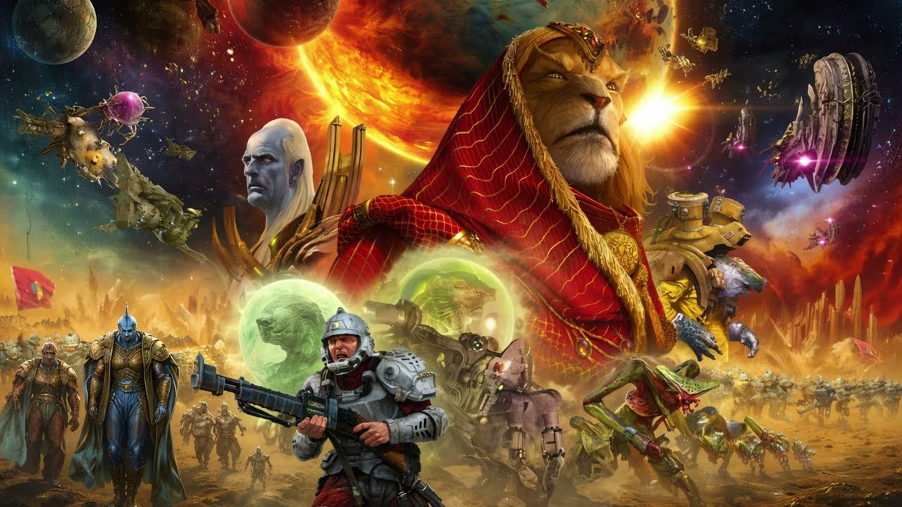 Twilight Imperium Ambient Music | Calm Sci-Fi Background for Strategy & Focus
