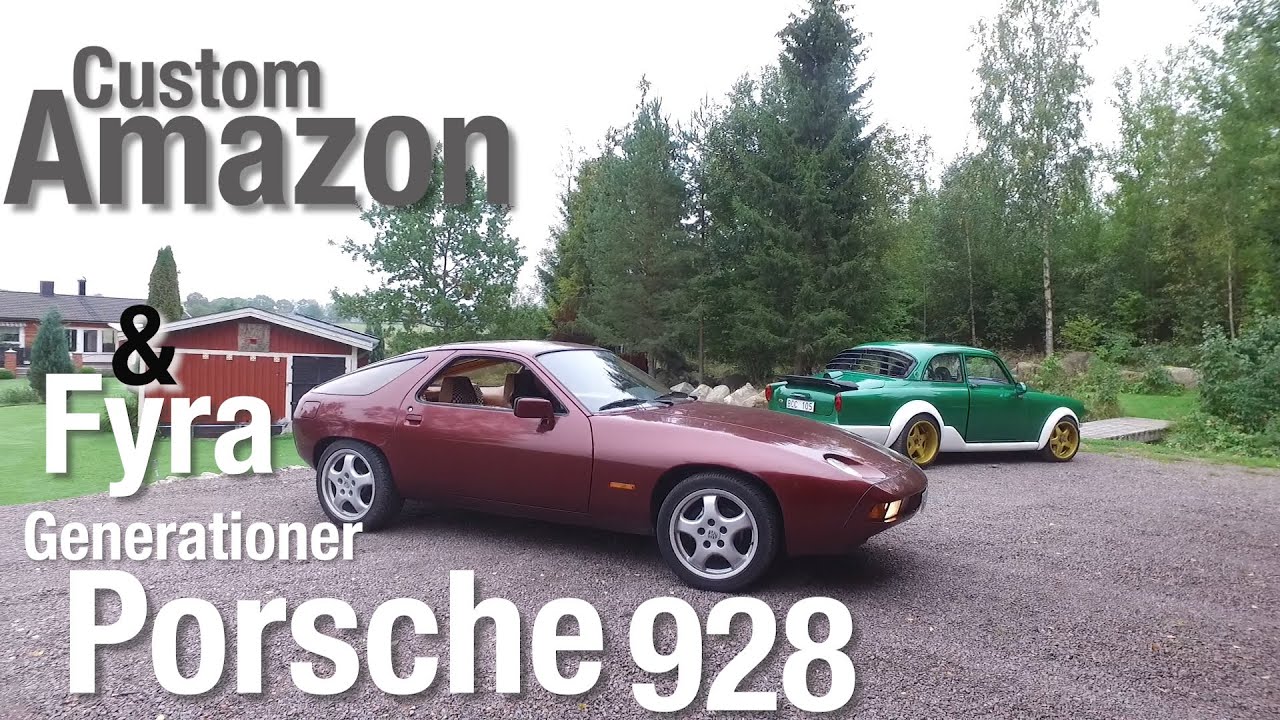 4 Generationer Porsche 928 & 1Customamazon