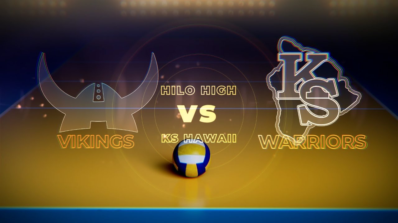 Hilo High Vikings vs KS Hawaii Warriors | BIIF D1 Boys Volleyball Finals
