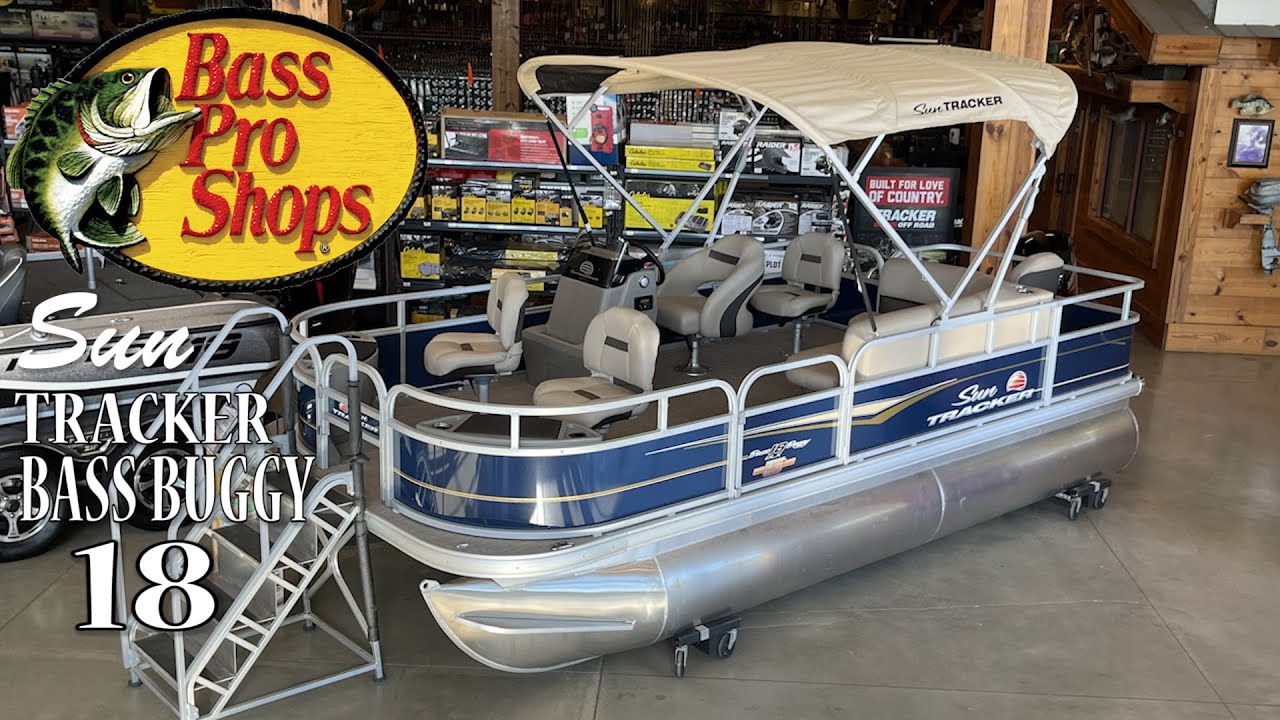 This Pontoon is a Catfishing Dream Rig!! Tracker Bass Buggy 18! at Bass Pro Shops