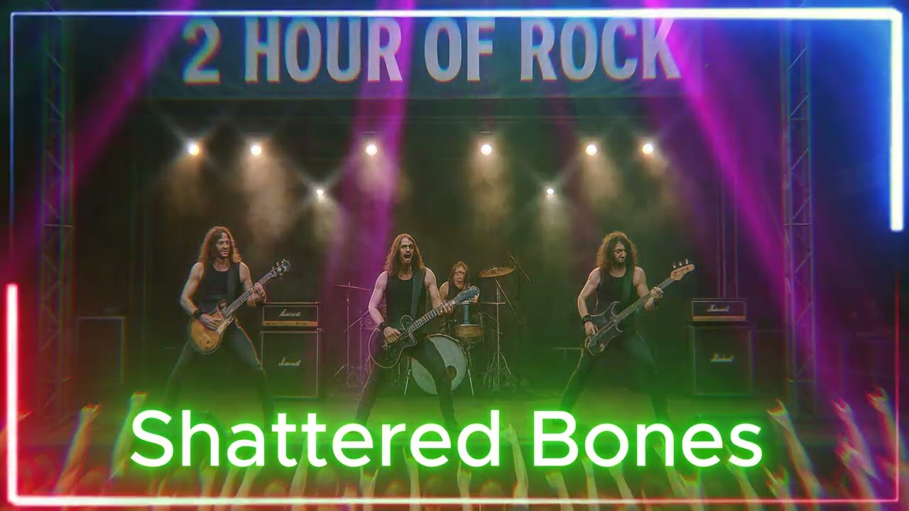 2 Hours of AI Rock Music | Hard Rock, Classic Rock, Guitar Solos & More  #rockmusic #epicrock