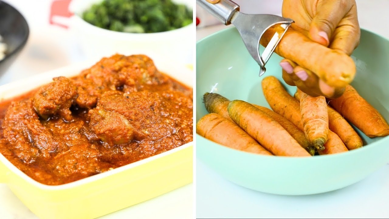 I MADE DELICIOUS STEW WITHOUT TOMATOES. CARROT STEW.