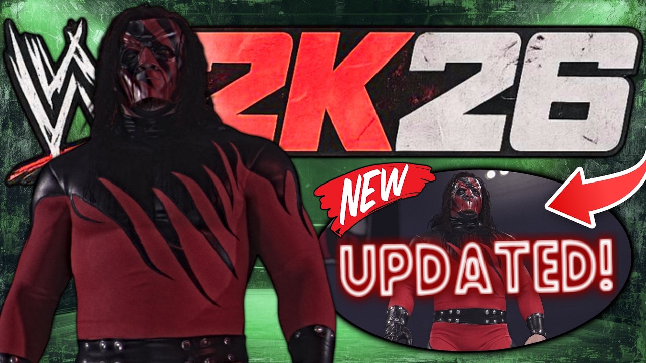 WWE 2k26 HUGE UPDATE TODAY + ALL NEW DETAILS: KANE, UNIVERSE MODE & CREATIONS!