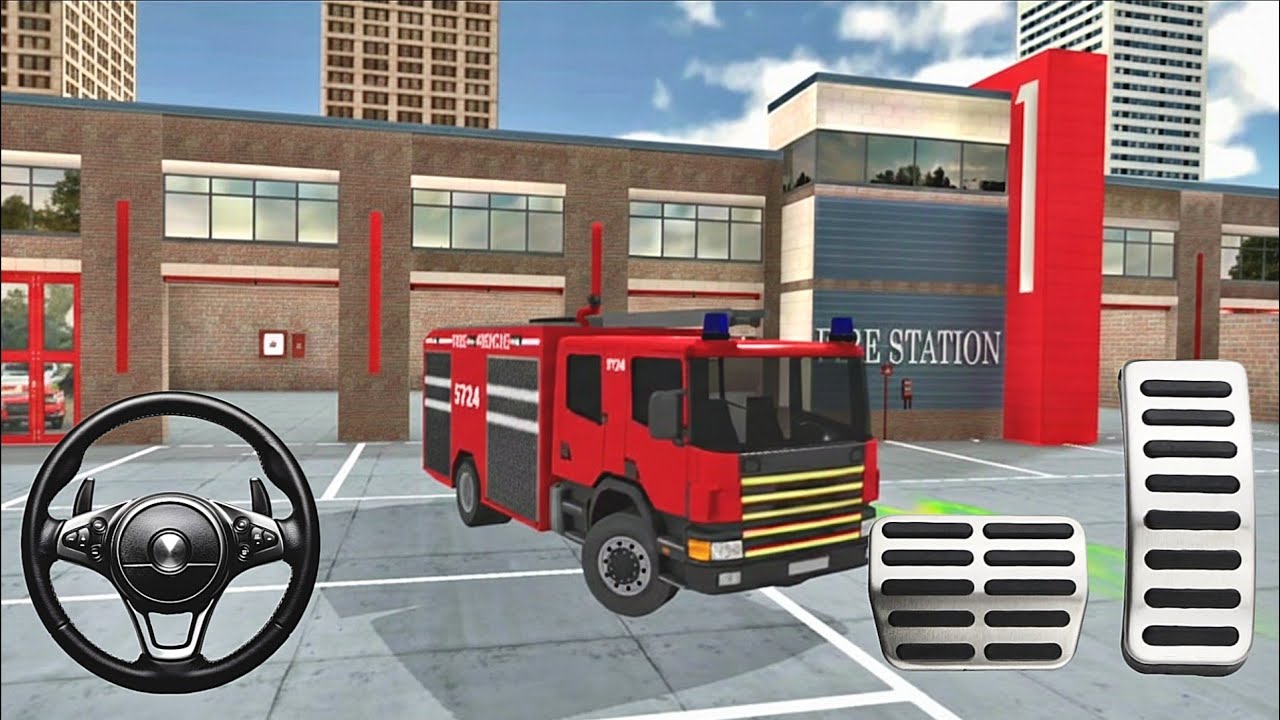Can We Save The City ! Fire 🚒 Engine rescue sim game (Android Gameplay)