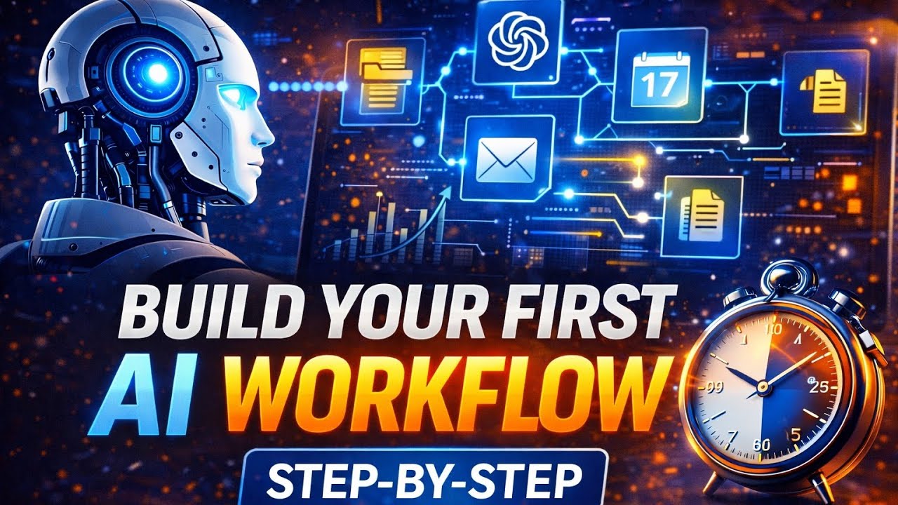Build Your First AI Workflow (Step-by-Step Beginner Guide) #aibusiness 