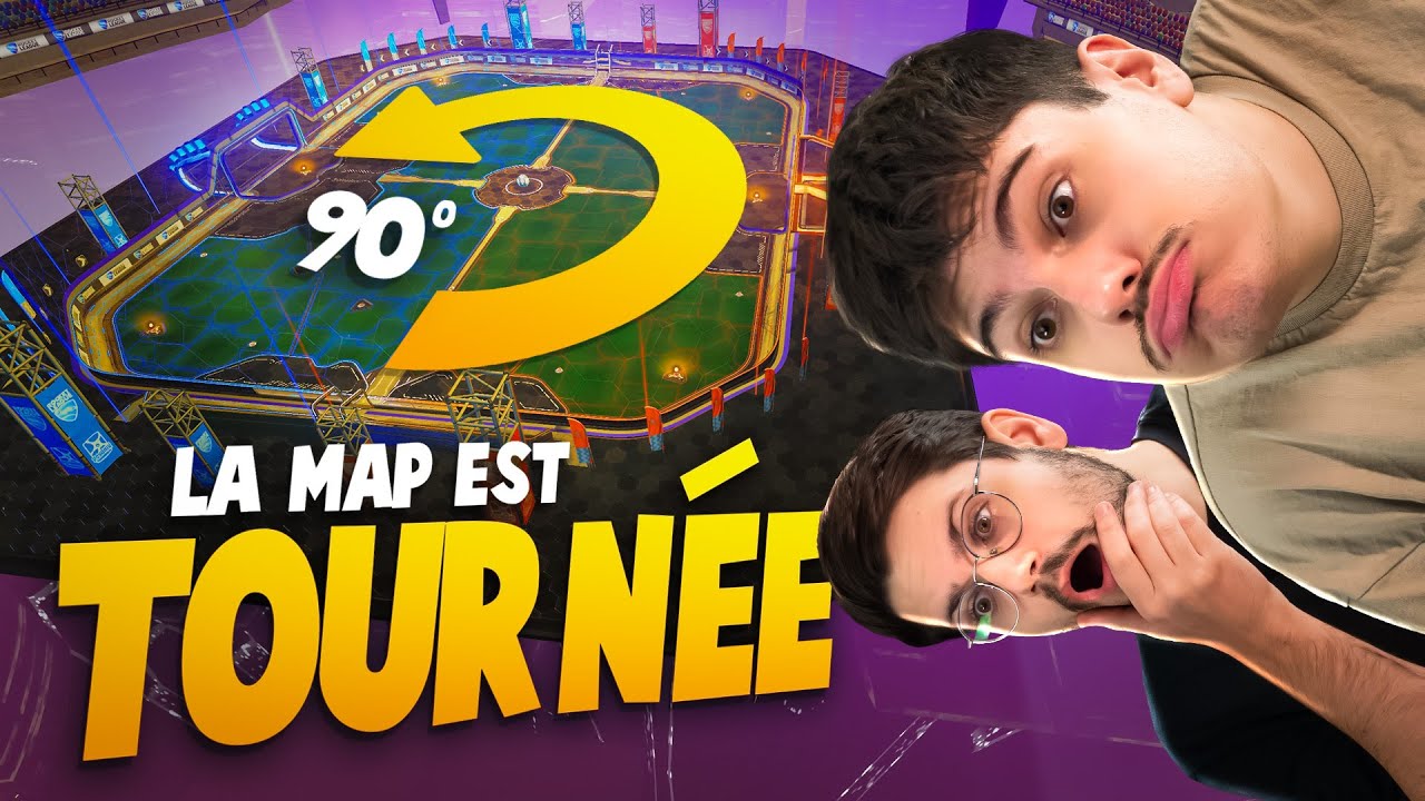 ROCKET LEAGUE mais les BUTS sont sur LE CÔTÉ ! 🧐